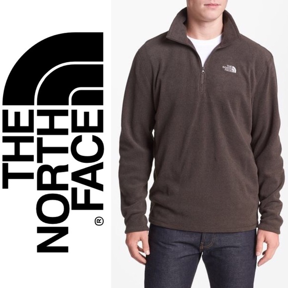The North Face Other - The North Face Polartec Quarter Zip Fleece Brown